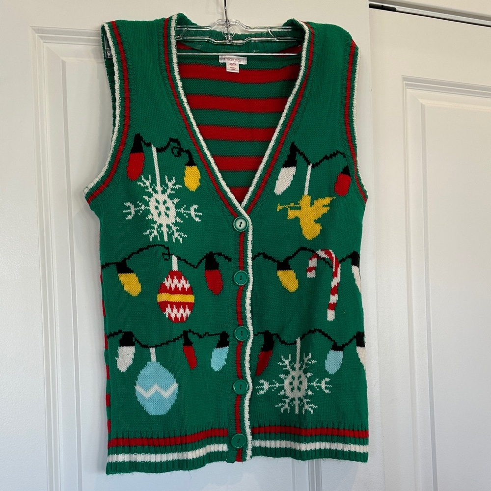 Xhilaration Christmas Sweater Vest